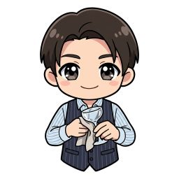 運営スタッフ（ボーイ）のイメージイラスト